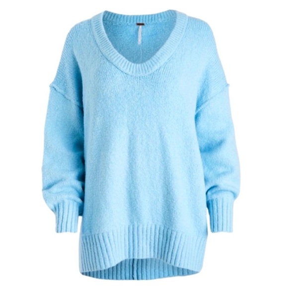 Free People Sweaters - Free People Brookside Tunic Oversized Pullover Sweater